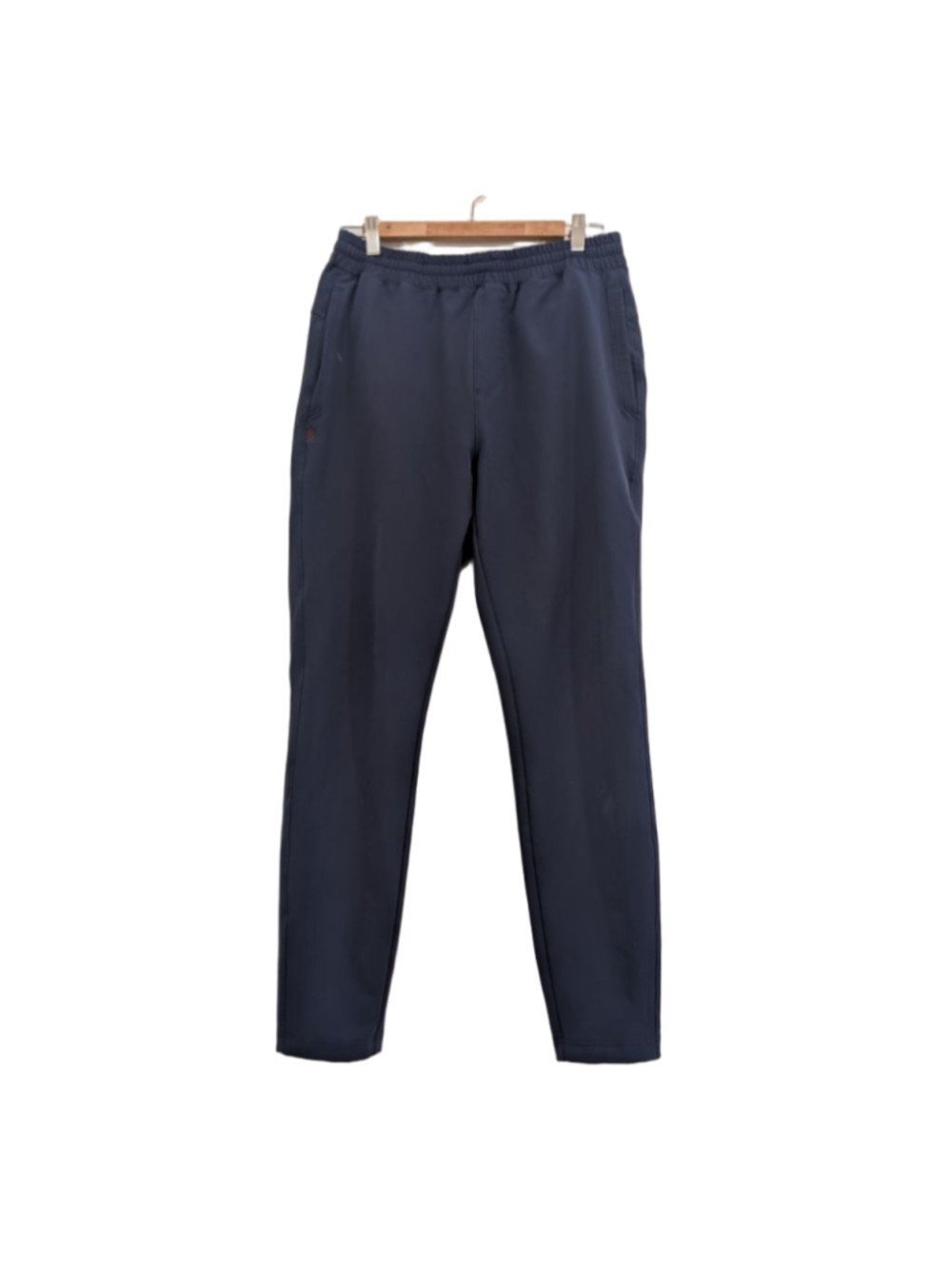 Men's RHONE M Navy Blue Commuter Jogger Pants Zipper Hem